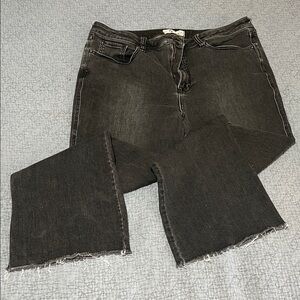 We The Free Black Wide Leg Jeans